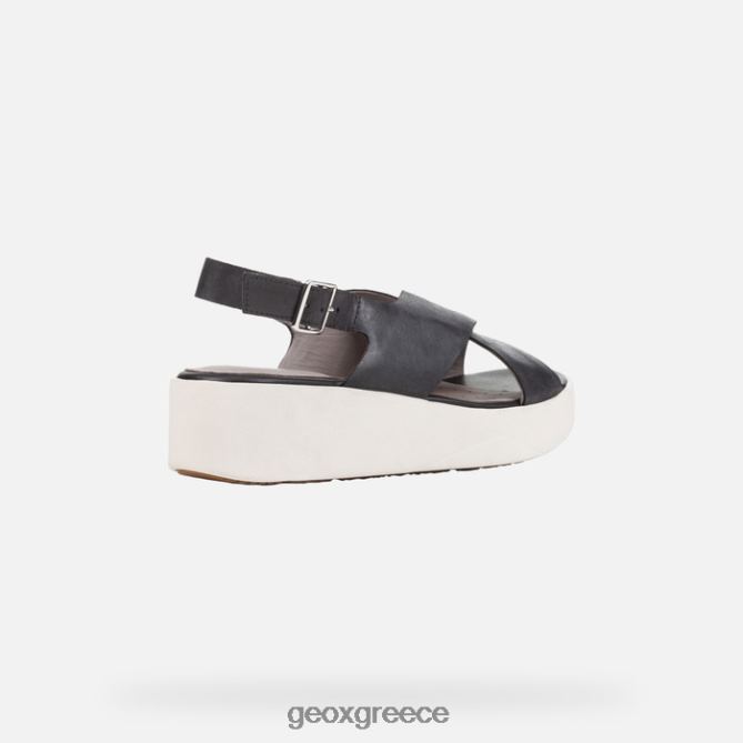 4DBLR0353 μαύρος Geox γυναίκα laudara