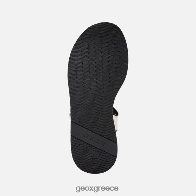 4DBLR0354 άσπρο Geox σανδάλι kency γυναίκα