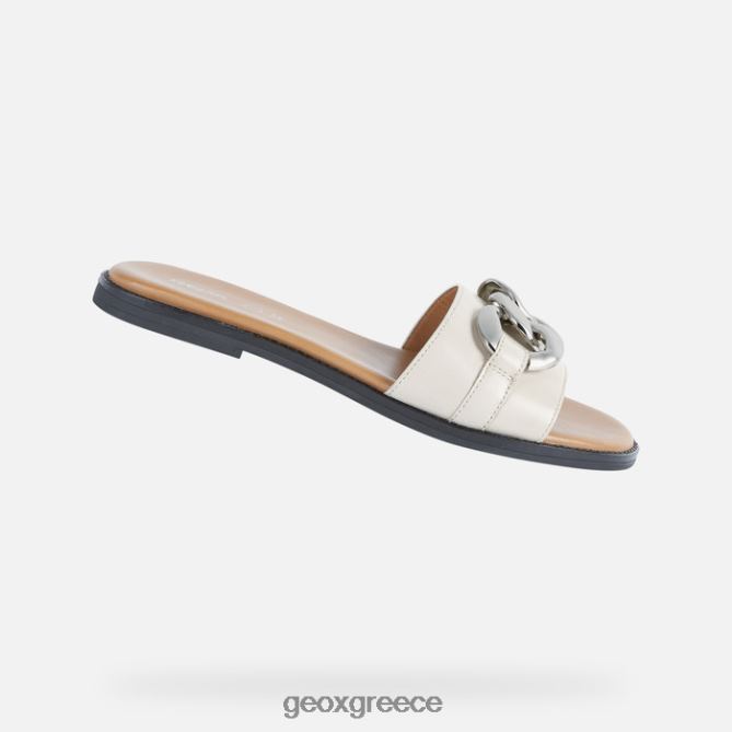 4DBLR0367 κρέμα Geox καρφωτή γυναίκα