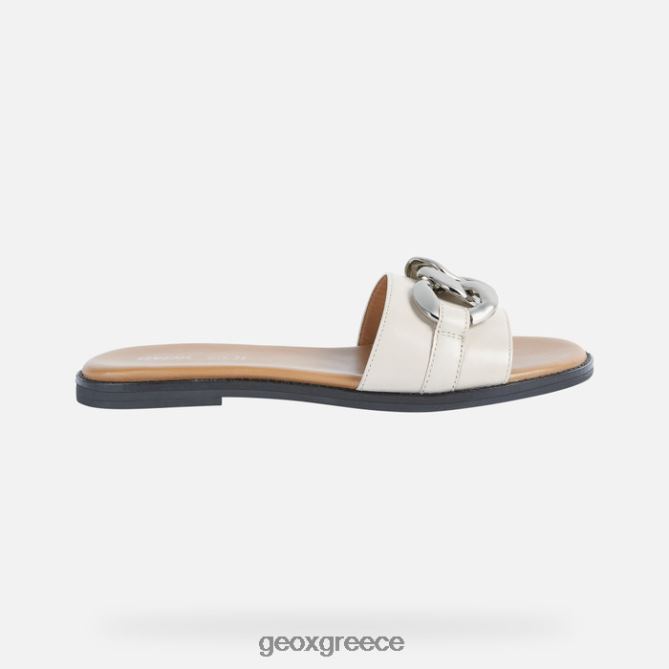 4DBLR0367 κρέμα Geox καρφωτή γυναίκα