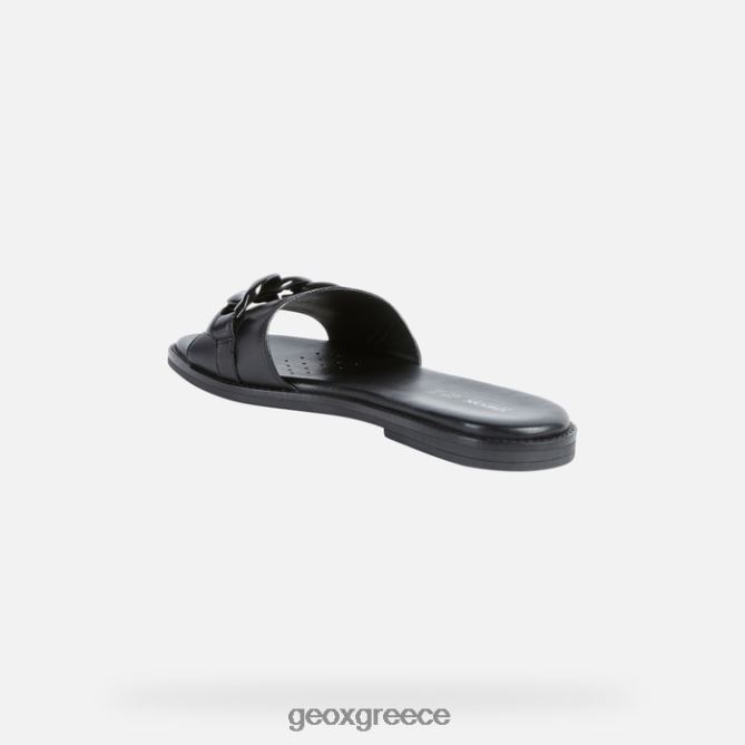 4DBLR0368 μαύρος Geox καρφωτή γυναίκα