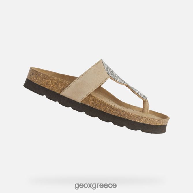 4DBLR0379 ελαφρύ γκρι Geox brionia υψηλή γυναίκα