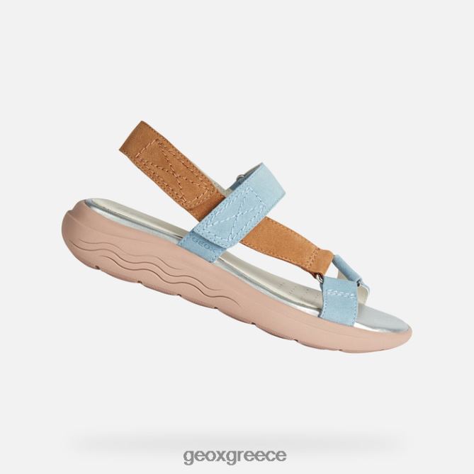 4DBLR037 ελαφρύς ουρανός/καμήλα Geox γυναίκα spherica ec5w