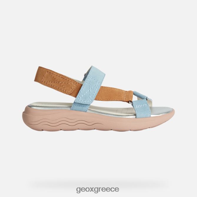 4DBLR037 ελαφρύς ουρανός/καμήλα Geox γυναίκα spherica ec5w