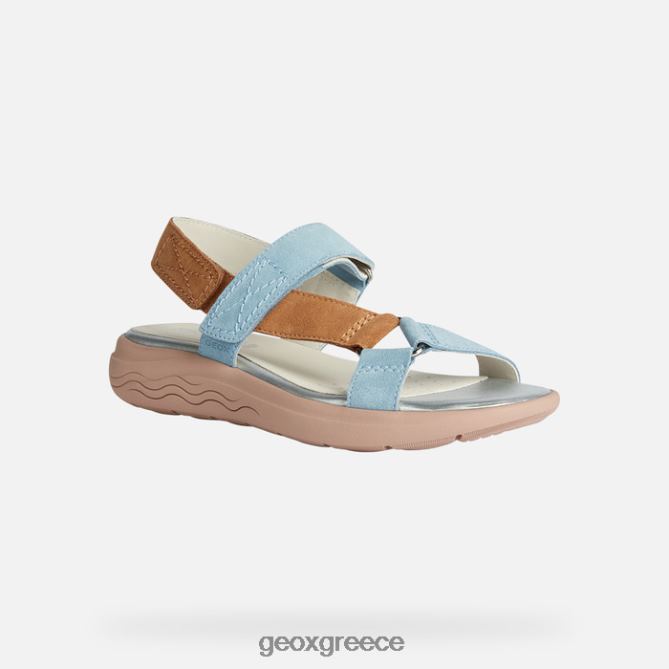 4DBLR037 ελαφρύς ουρανός/καμήλα Geox γυναίκα spherica ec5w