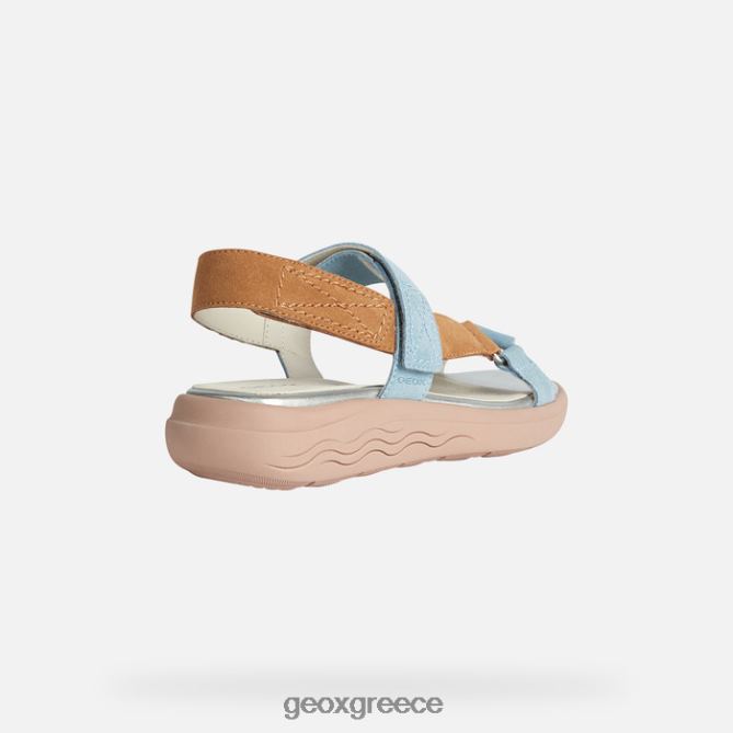 4DBLR037 ελαφρύς ουρανός/καμήλα Geox γυναίκα spherica ec5w