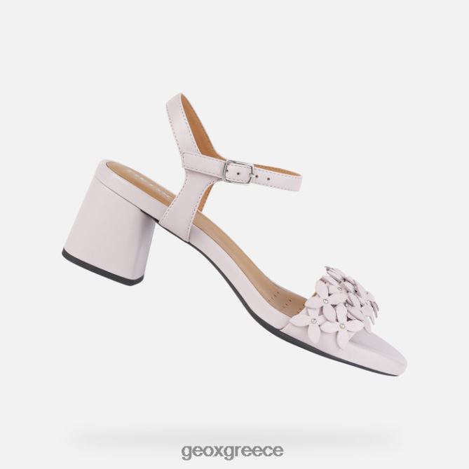 4DBLR0422 τριαντάφυλλο αντίκα Geox genziana μέση γυναίκα