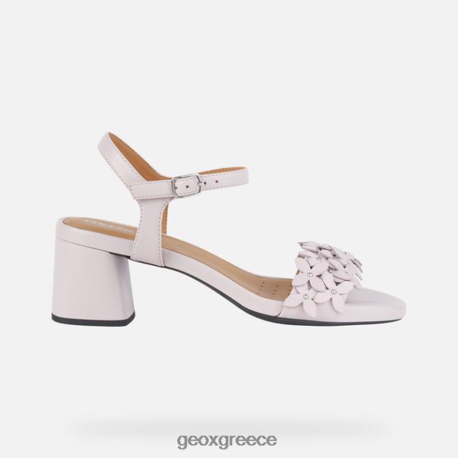 4DBLR0422 τριαντάφυλλο αντίκα Geox genziana μέση γυναίκα