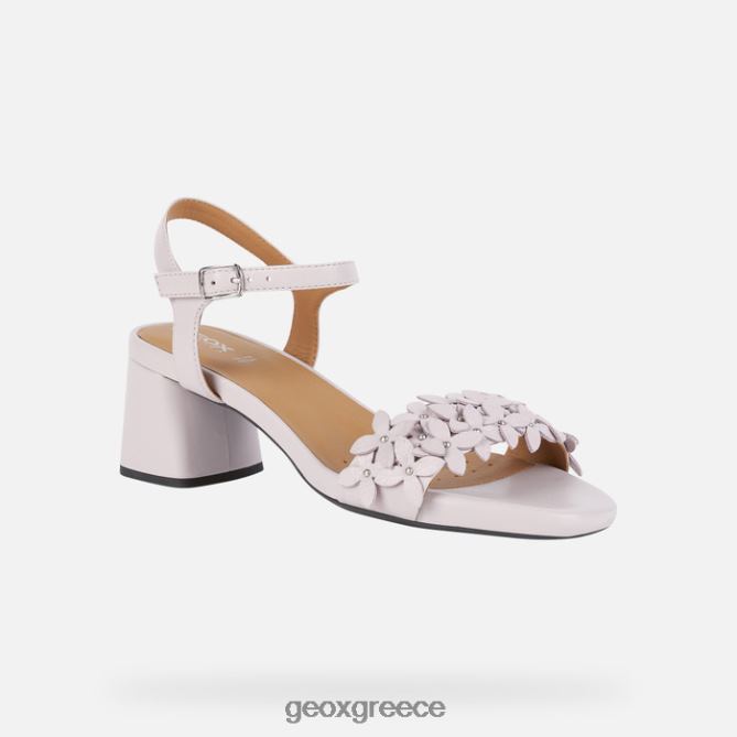 4DBLR0422 τριαντάφυλλο αντίκα Geox genziana μέση γυναίκα