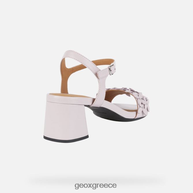 4DBLR0422 τριαντάφυλλο αντίκα Geox genziana μέση γυναίκα