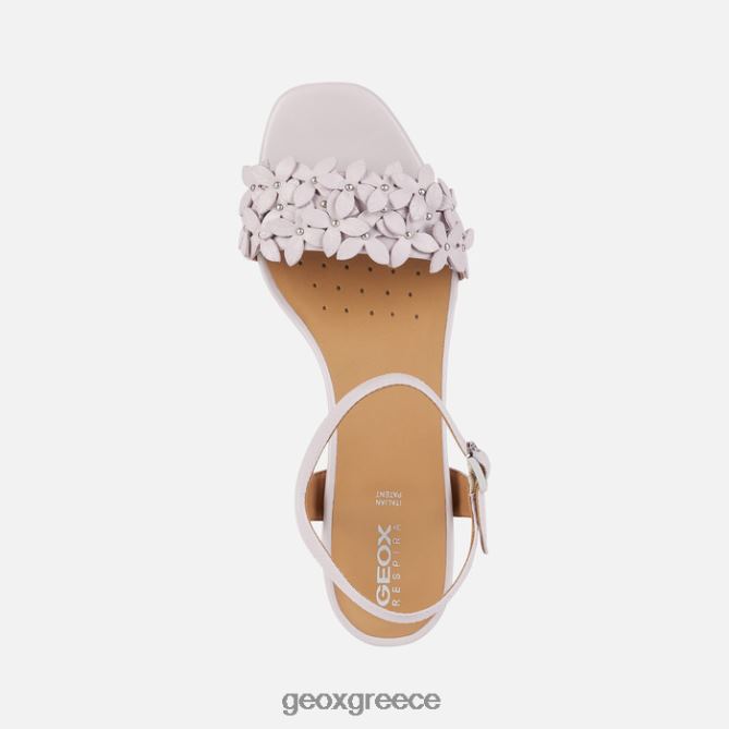 4DBLR0422 τριαντάφυλλο αντίκα Geox genziana μέση γυναίκα