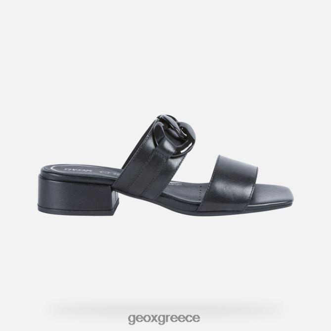 4DBLR0428 μαύρος Geox genziana 30 γυναίκα