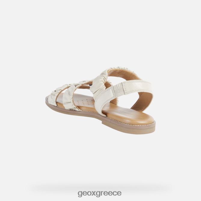 4DBLR0434 κρέμα Geox καρφωτή γυναίκα