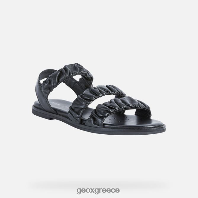 4DBLR0435 μαύρος Geox καρφωτή γυναίκα