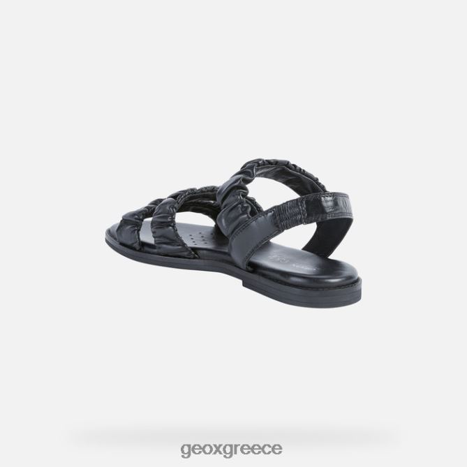 4DBLR0435 μαύρος Geox καρφωτή γυναίκα