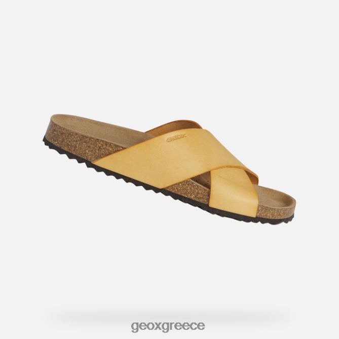 4DBLR0439 σκουρο κιτρινο Geox γυναίκα Brionia