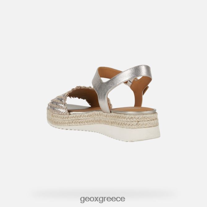 4DBLR0455 σαμπάνια Geox eolie γυναίκα