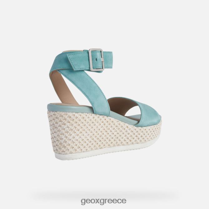 4DBLR0461 μέντα Geox λιπαρή γυναίκα