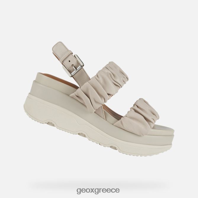 4DBLR0469 κρέμα Geox γυναίκα γαρδένια