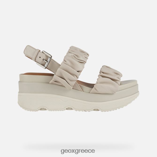 4DBLR0469 κρέμα Geox γυναίκα γαρδένια