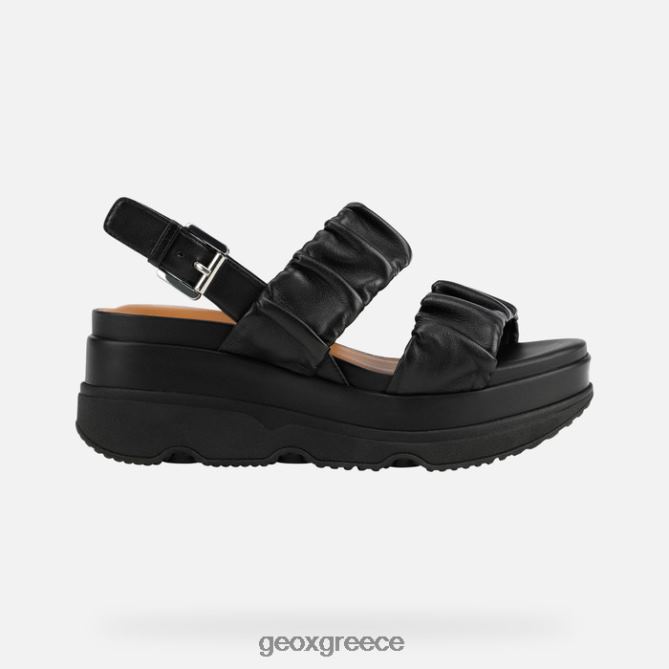 4DBLR0470 μαύρος Geox γυναίκα γαρδένια