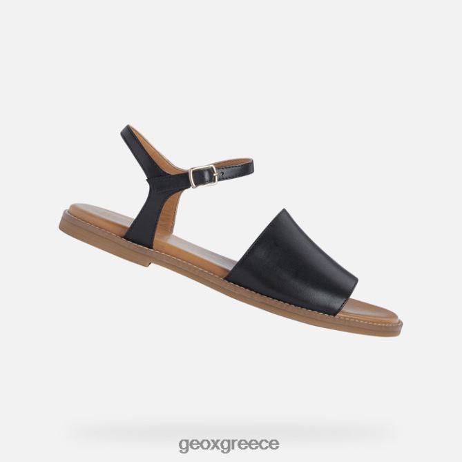 4DBLR0482 μαύρος Geox καρφωτή γυναίκα