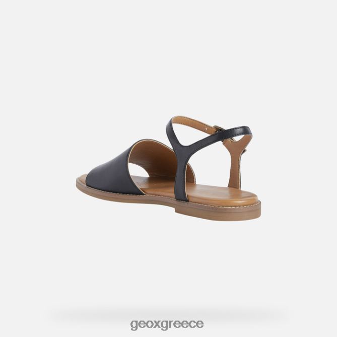 4DBLR0482 μαύρος Geox καρφωτή γυναίκα