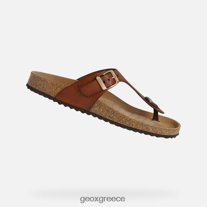 4DBLR0494 καφέ Geox γυναίκα Brionia