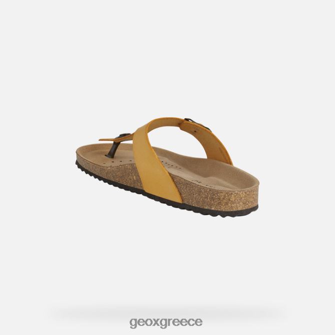 4DBLR0495 σκουρο κιτρινο Geox γυναίκα Brionia