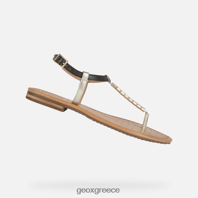 4DBLR0519 μαύρο/ανοιχτό χρυσό Geox γυναίκα της Σόζυ