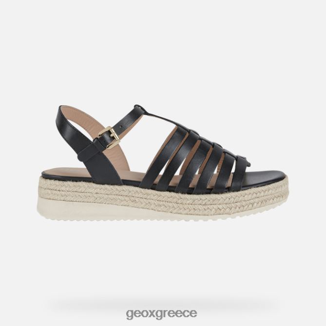 4DBLR0531 μαύρος Geox eolie γυναίκα