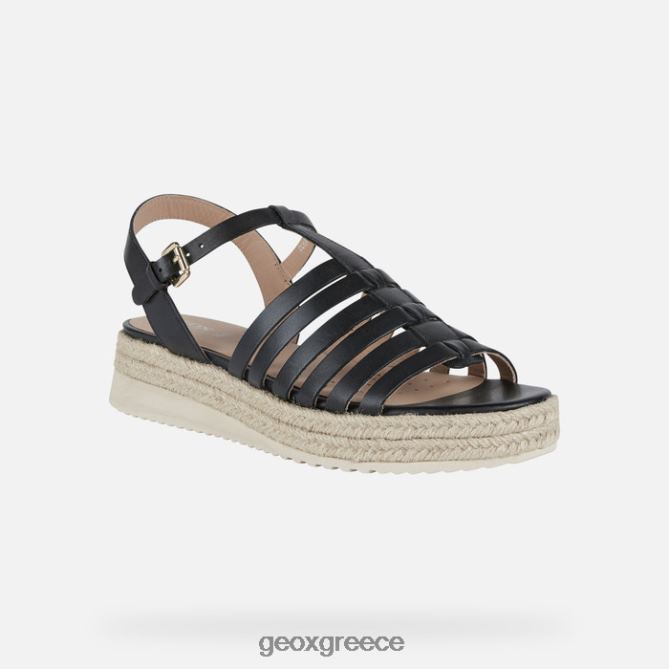 4DBLR0531 μαύρος Geox eolie γυναίκα