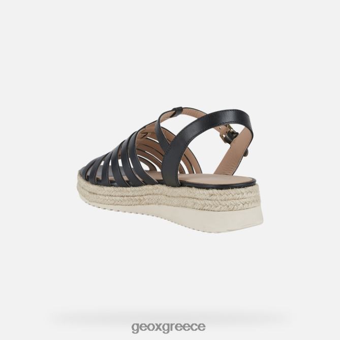 4DBLR0531 μαύρος Geox eolie γυναίκα