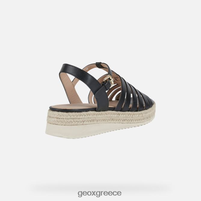 4DBLR0531 μαύρος Geox eolie γυναίκα