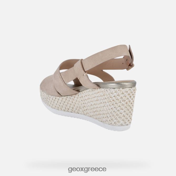 4DBLR0535 σκούρο δέρμα Geox λιπαρή γυναίκα