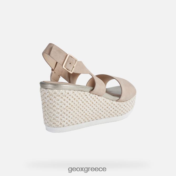 4DBLR0535 σκούρο δέρμα Geox λιπαρή γυναίκα