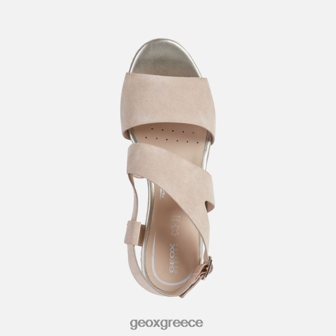 4DBLR0535 σκούρο δέρμα Geox λιπαρή γυναίκα