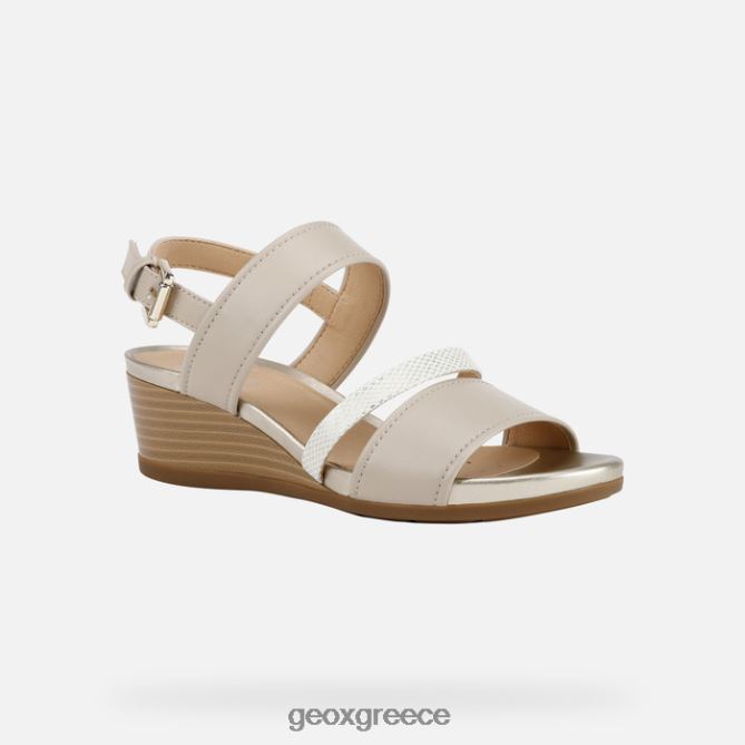 4DBLR0542 μπεζ/ανοιχτό χρυσό Geox Marykarmen γυναίκα