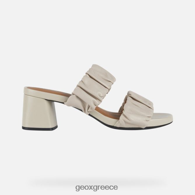 4DBLR0546 κρέμα Geox genziana μέση γυναίκα