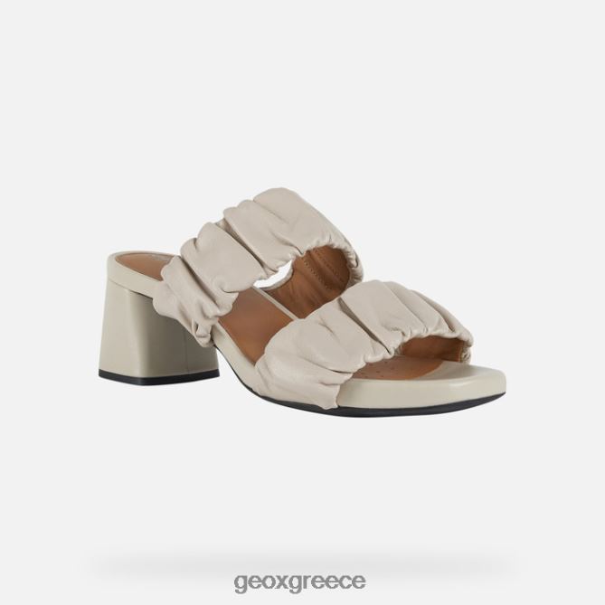 4DBLR0546 κρέμα Geox genziana μέση γυναίκα