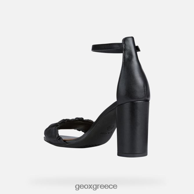 4DBLR0552 μαύρος Geox ηρακλεια ψηλη γυναικα