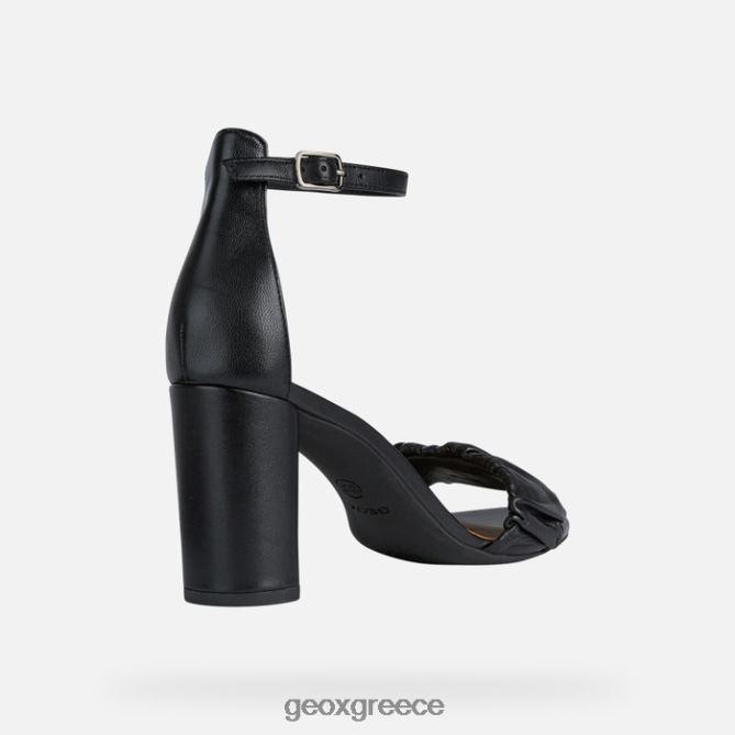 4DBLR0552 μαύρος Geox ηρακλεια ψηλη γυναικα