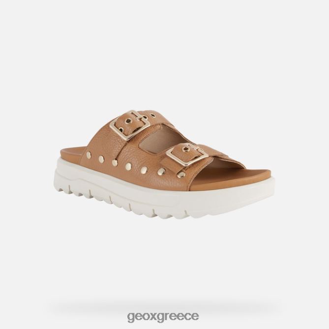 4DBLR0556 καμήλα Geox Xand 2.1s γυναίκα