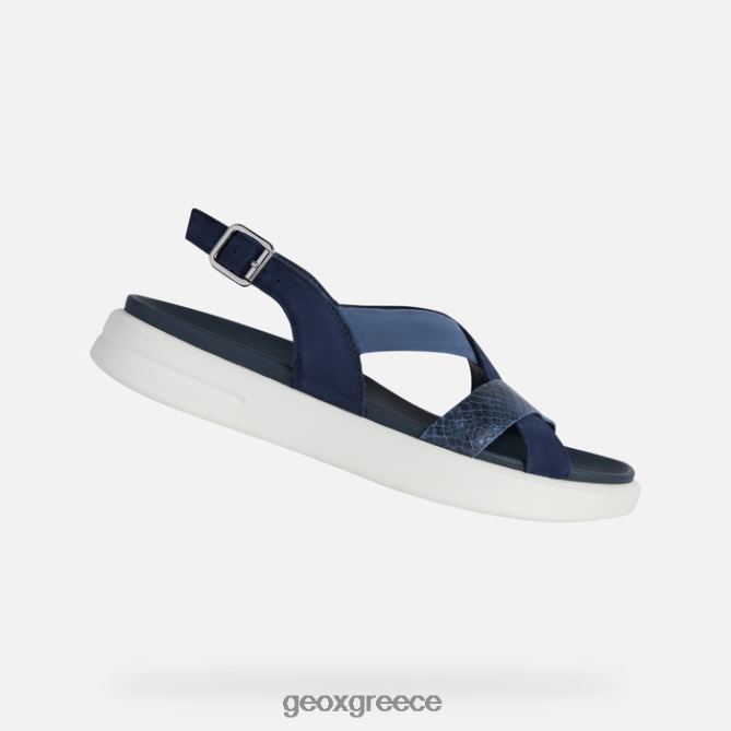 4DBLR0559 σκούρο μπλε Geox Xand 2s γυναίκα