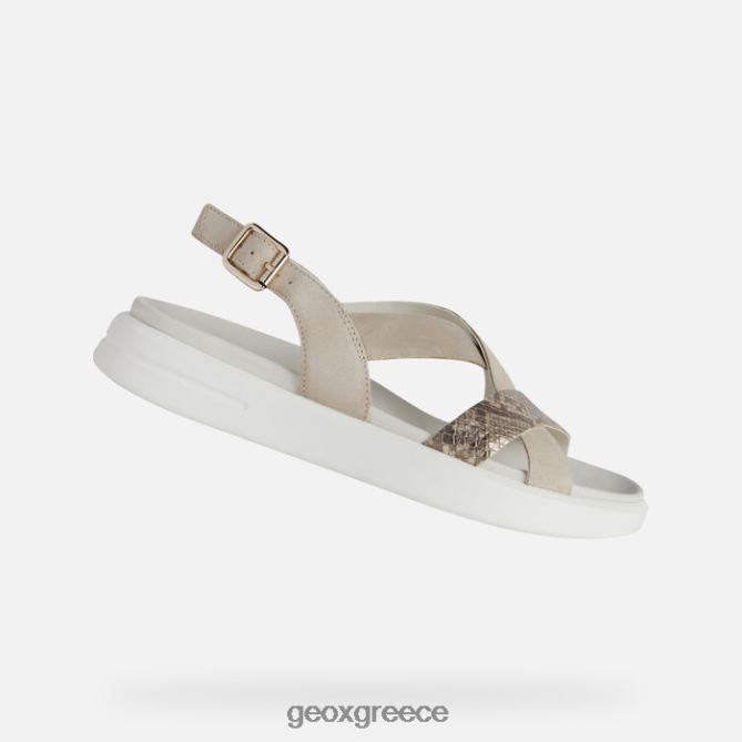 4DBLR0560 ανοιχτό γκρι/δέρμα Geox Xand 2s γυναίκα