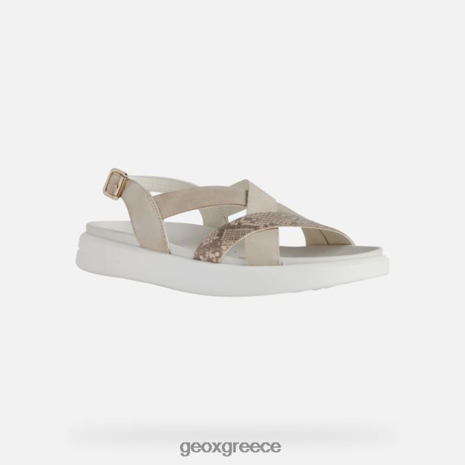 4DBLR0560 ανοιχτό γκρι/δέρμα Geox Xand 2s γυναίκα