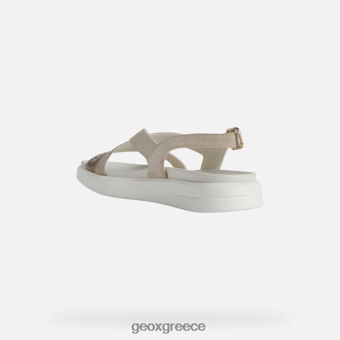 4DBLR0560 ανοιχτό γκρι/δέρμα Geox Xand 2s γυναίκα