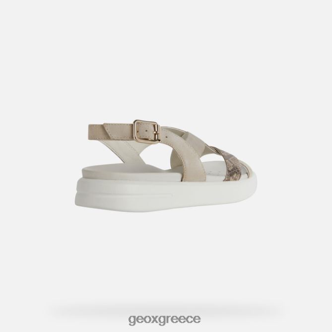 4DBLR0560 ανοιχτό γκρι/δέρμα Geox Xand 2s γυναίκα