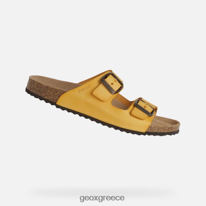 4DBLR0563 σκουρο κιτρινο Geox γυναίκα Brionia