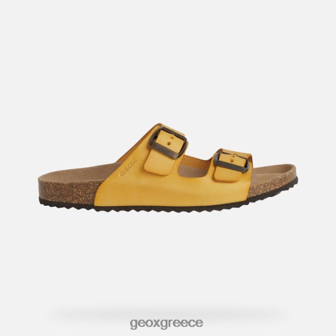 4DBLR0563 σκουρο κιτρινο Geox γυναίκα Brionia